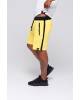 Шорты мужские с лампасами желтые