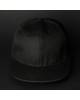 Снепбек мужской с черной вышивкой BLVCK LIMIT черный