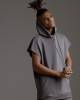 Sleeveless oversize GENESIS lava gray