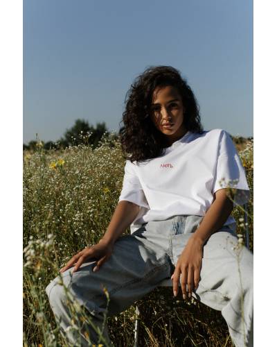 Футболка женская Ї collection ЛЮТЬ white