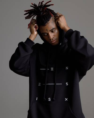 Худи oversize GENESIS black