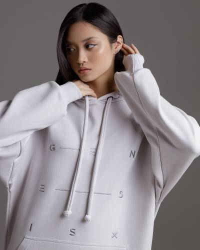 Худи унисекс oversize GENESIS smoke