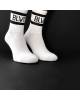 Носки женские принт BLVCK LIMIT белые
