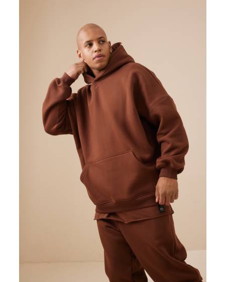 Fleece set hoodie & joggers for men, color cloud - 16568 from BLVCK LIMIT  with donate to u24