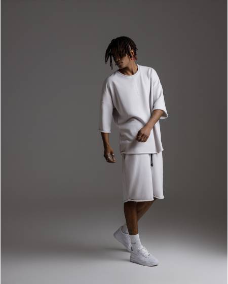 Oversize shorts GENESIS smoke