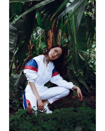 Штаны LACQUER SET Milky Fuchsia белые