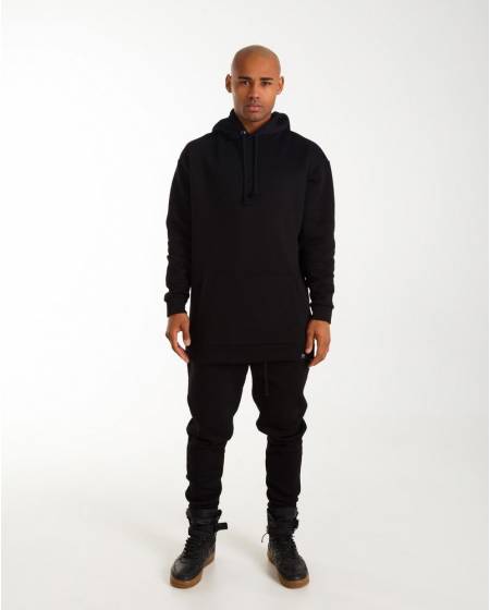 Штаны мужские на флисе черные