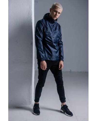 Анорак мужской Street Style темно-синий