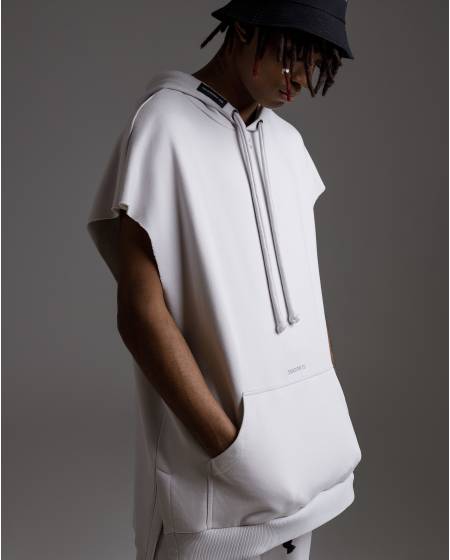 Sleeveless oversize GENESIS smoke