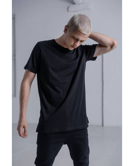 T-shirt men's basic black