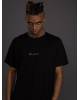 Футболка мужская с вышивкой BLVCK черная