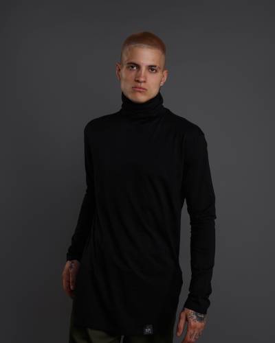 Гольф чоловічий трикотажний чорний