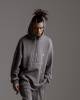 Unisex hoodie oversize GENESIS lava gray