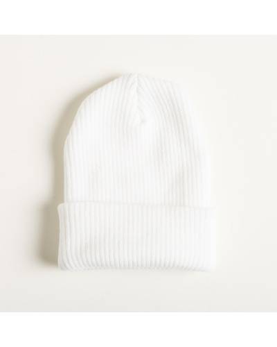 Шапка мужская базовая белая