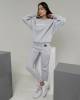 Pants women's fleece gray SHTJ-02