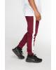 Pants men's gohery with lampasi Burgundy