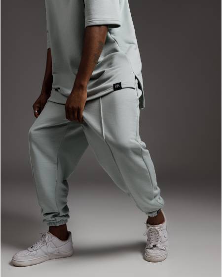 Штаны со строчкой Pistachio