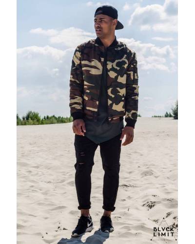 Бомбер мужской Street камуфляж