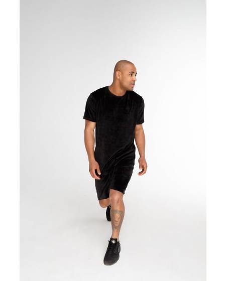 T-shirt man's velor black