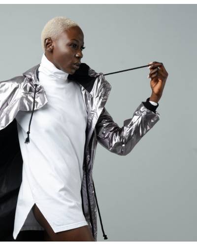 Гольф женский трикотажный белый