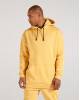 Худи мужское удлиненное на флисе желтое