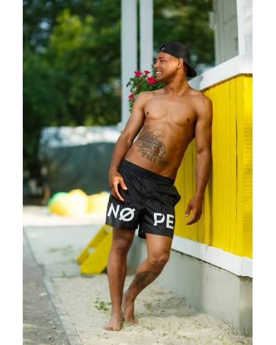 NOPE men's swimming trunks black