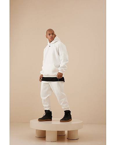 Сет с худи GROUNDED White мужской