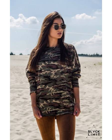 Світшоти жіночий oversize камуфляж
