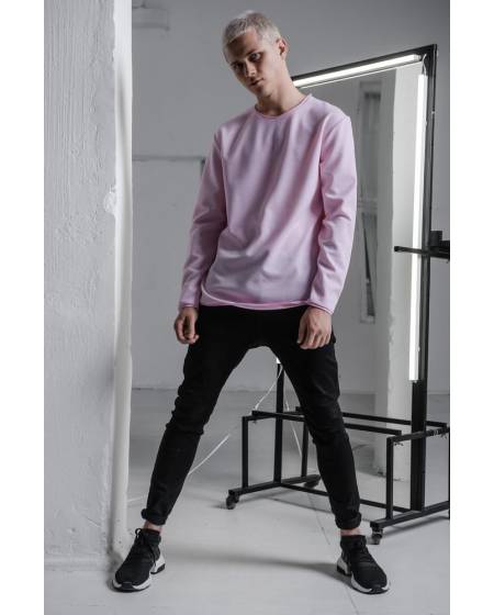 Structured t-shirt for men pink