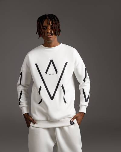 Свитшот Sweatshirt Geo.metric Milk