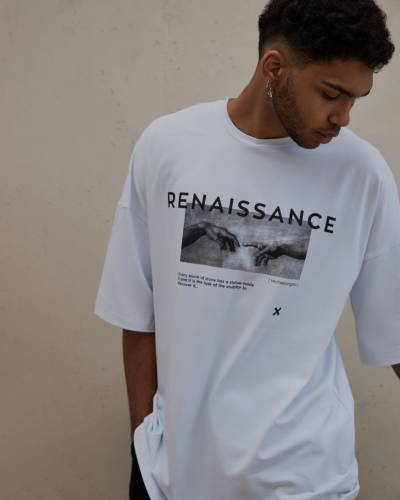 Футболка мужская RENAISSANCE white