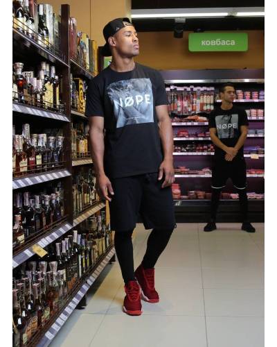 T-shirt men's printed Girls black