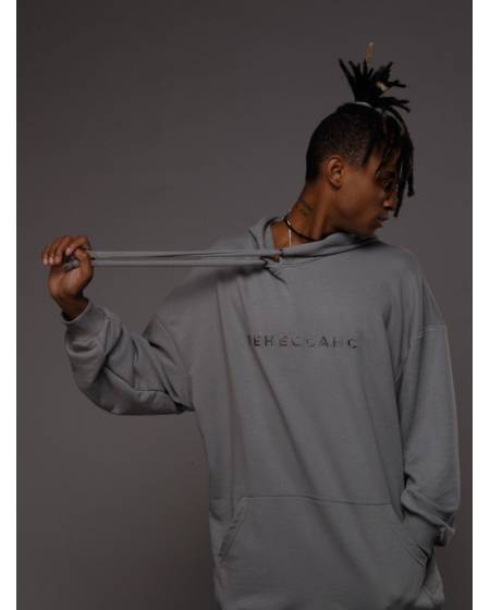 OVERSIZE hoody with RENAISSANCE embroidery gray