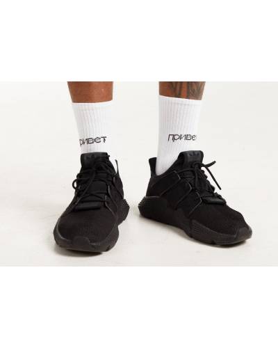 Носки мужские принт ПРИВЕТ ПОКА белые