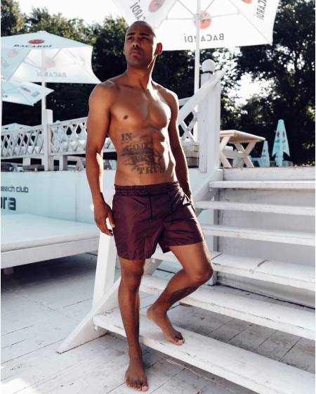 Bottoms mens Burgundy