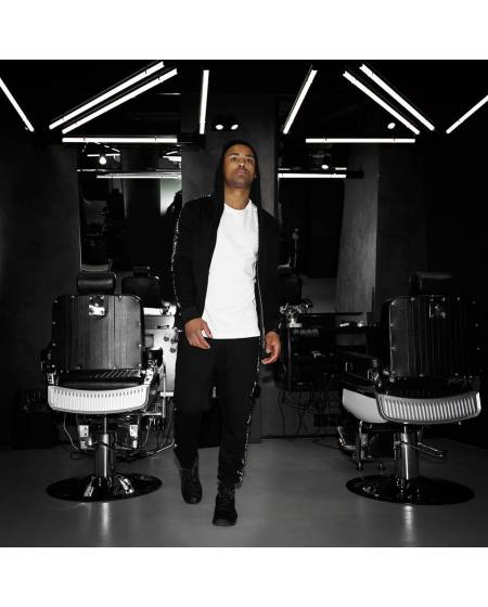 Штани з лампасами BLVCK LIMIT чорні