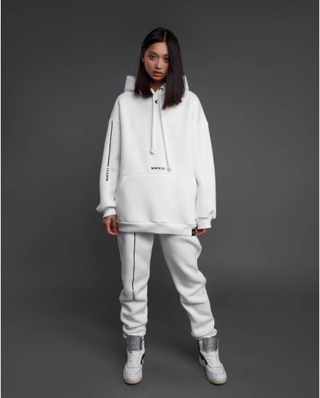 Pants warm SYMBIOSIS women white