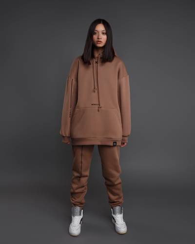 Штаны теплые SYMBIOSIS женские капучино