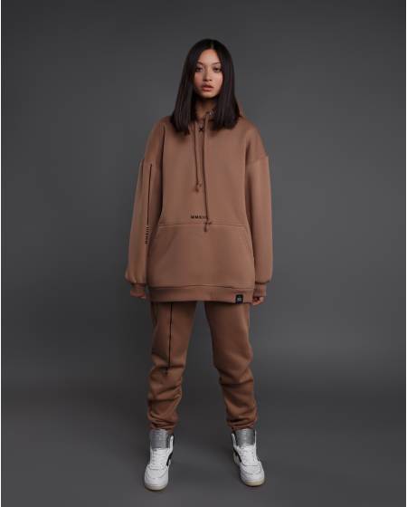 Pants warm SYMBIOSIS female cappuccino