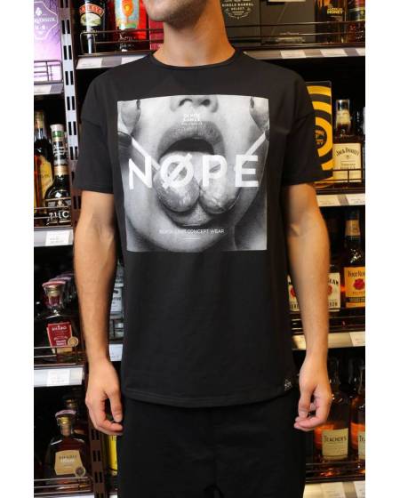 Футболка чоловіча з принтом Chupa-Chups чорна