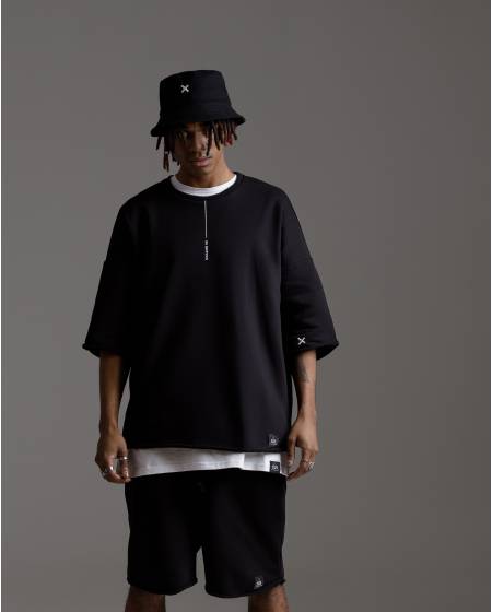 Oversized T-shirt GENESIS black