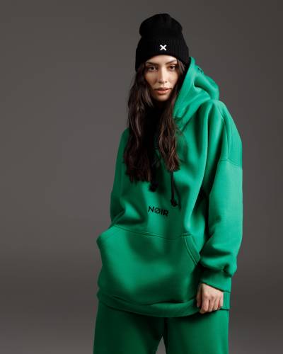 Hoodie women NOIR N7 Lime