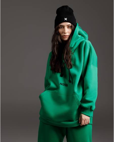 Hoodie women NOIR N7 Lime