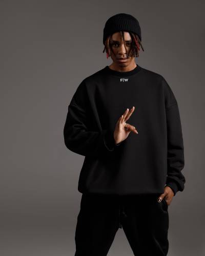 Лонг із зав'язками NOIR Black