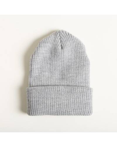 Шапка женская базовая серая