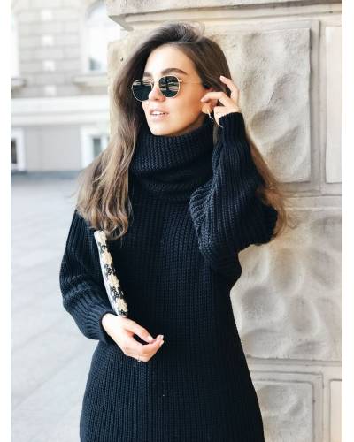 Шарф хомут жіночий чорний