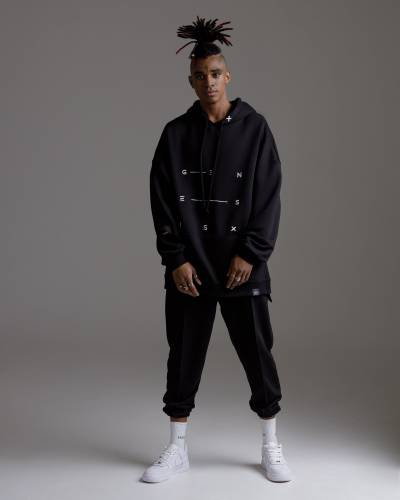 Oversize pants GENESIS for men black