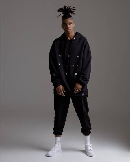 Штаны oversize GENESIS мужские black