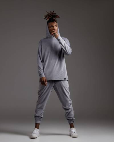 Штани чоловічі велюр сірі