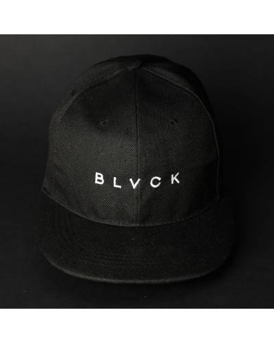 Снепбек женский с вышивкой BLVCK черный